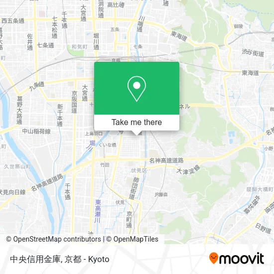 中央信用金庫 map