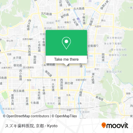 スズキ歯科医院 map