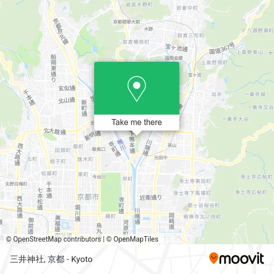 三井神社 map