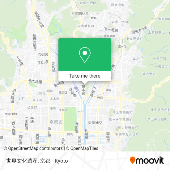 世界文化遺産 map