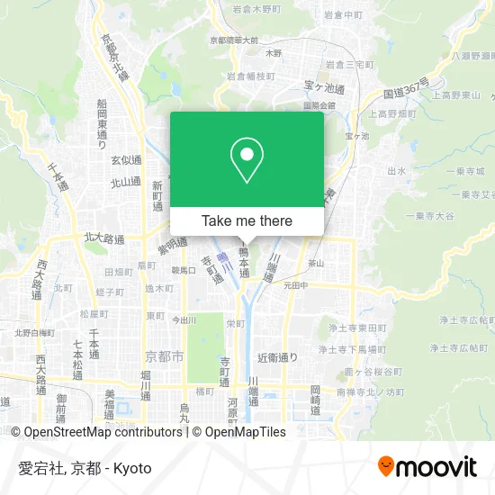 愛宕社 map
