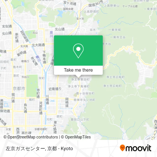 左京ガスセンター map