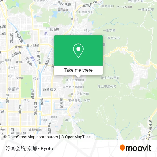 浄楽会館 map