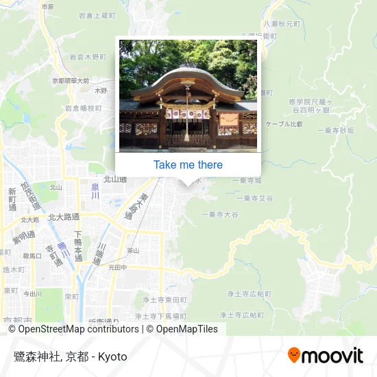 鷺森神社 map