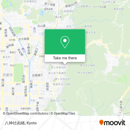 Yagami Shrine History map