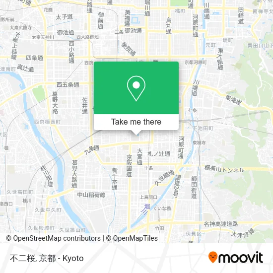 不二桜 map