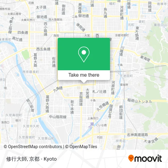 修行大師 map