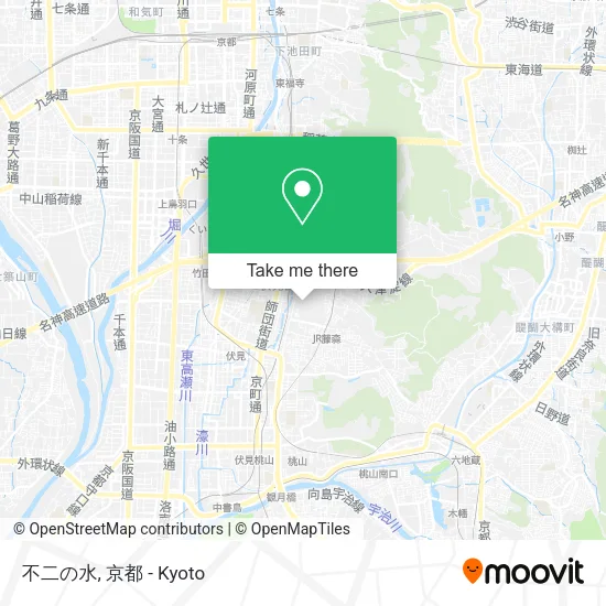 不二の水 map