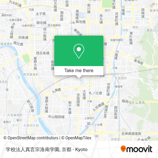学校法人真言宗洛南学園 map