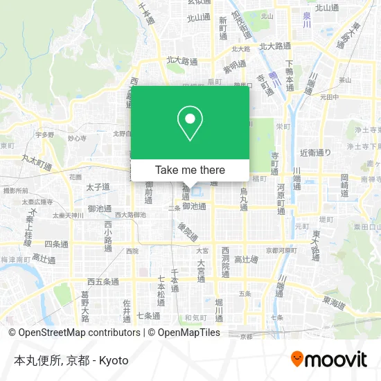 Main Castle Toilet map