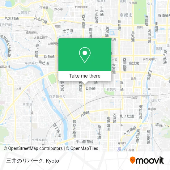 Mitsui Repark map