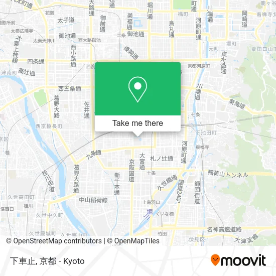 下車止 map