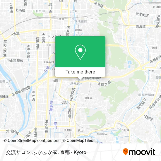 Exchange Salon Fukafuka House map