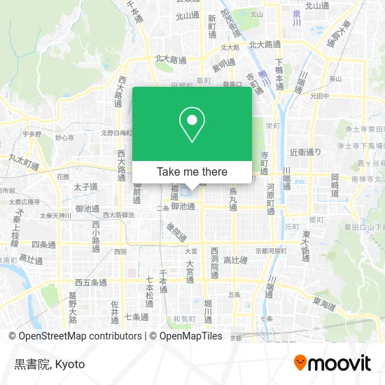 黒書院 map