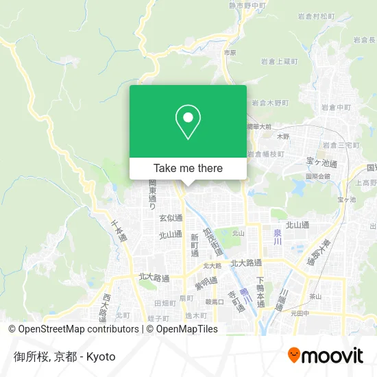 御所桜 map
