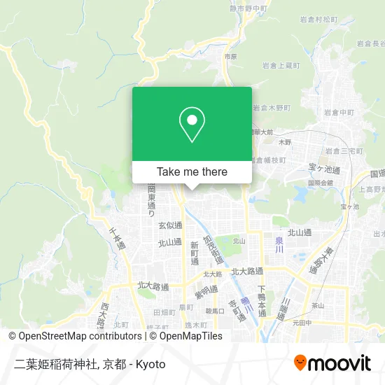 二葉姫稲荷神社 map