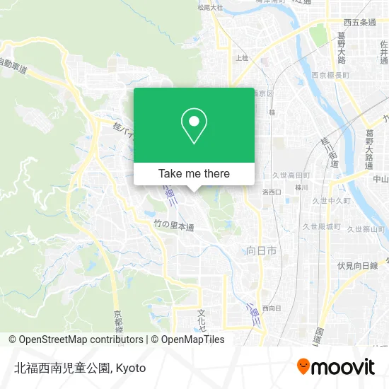 北福西南児童公園 map