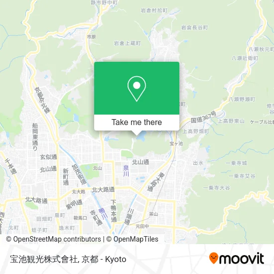 宝池観光株式會社 map