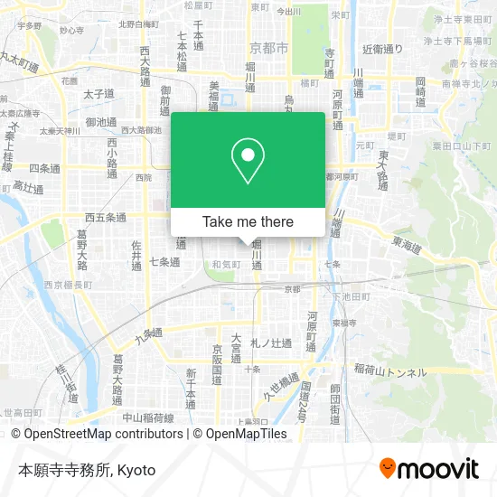 本願寺寺務所 map