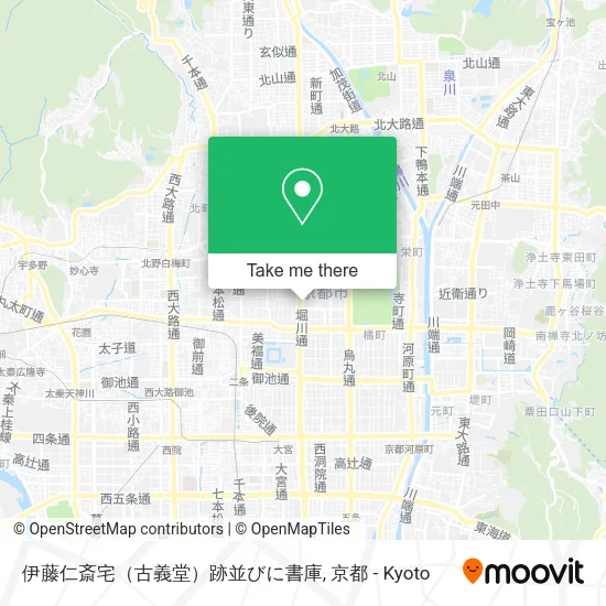 伊藤仁斎宅（古義堂）跡並びに書庫 map