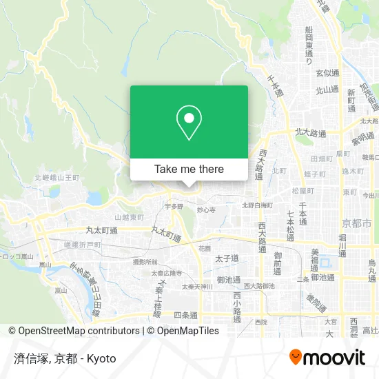 濟信塚 map