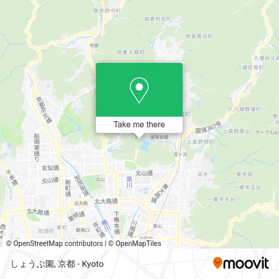 しょうぶ園 map