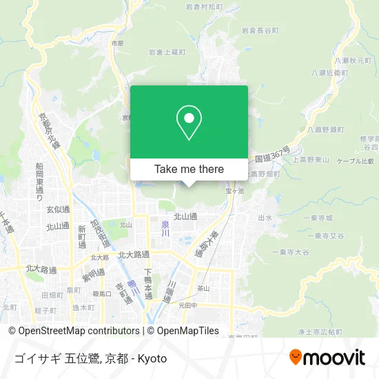 ゴイサギ 五位鷺 map