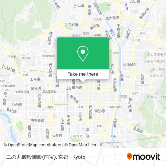 二の丸御殿御殿(国宝) map