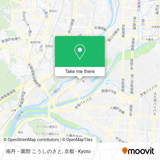 南丹・園部 こうしのさと map