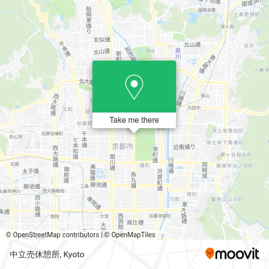 中立売休憩所 map