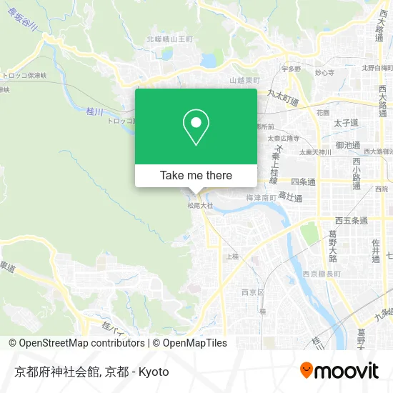 京都府神社会館 map