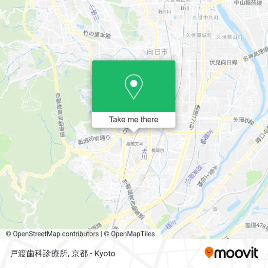 戸渡歯科診療所 map