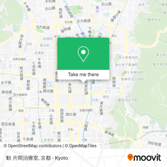 動 片岡治療室 map