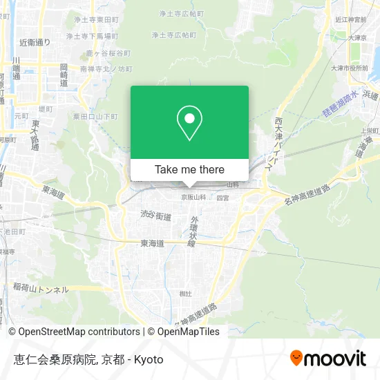 恵仁会桑原病院 map