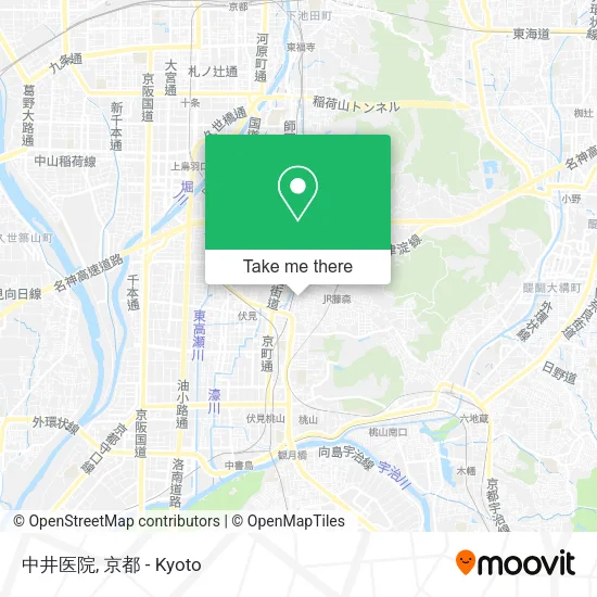 中井医院 map