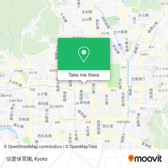 Shin'ai Nursery School map