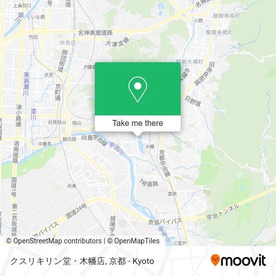 クスリキリン堂・木幡店 map