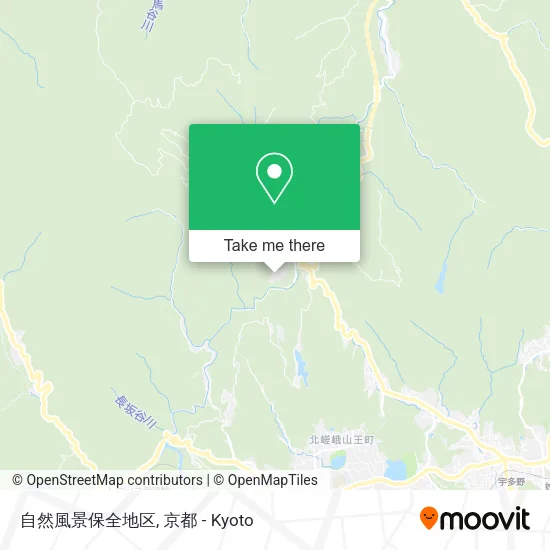 自然風景保全地区 map