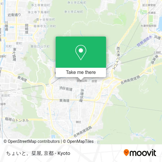 ちょいと。栞屋 map