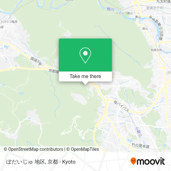 Bodaiju District map