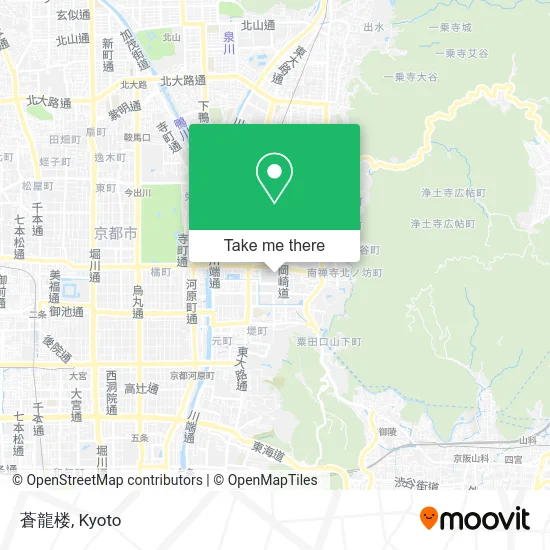 蒼龍楼 map