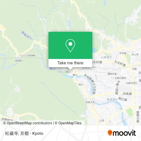 松巖寺 map