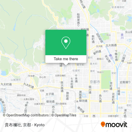 貴布禰社 map