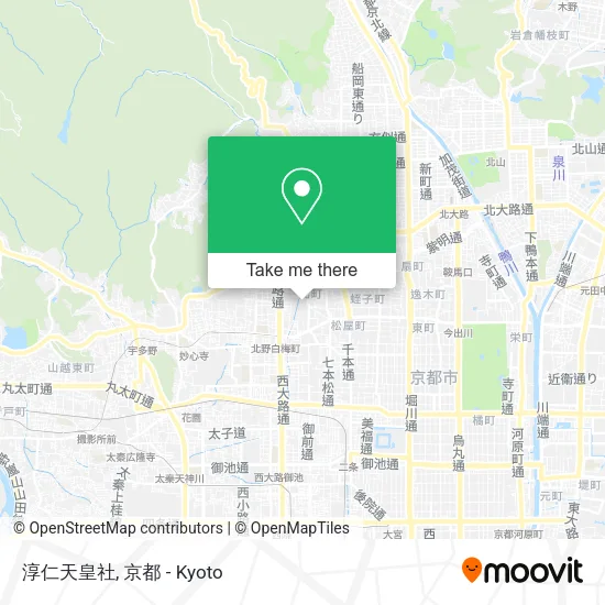 淳仁天皇社 map
