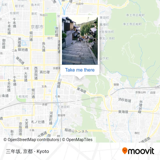 三年坂 map