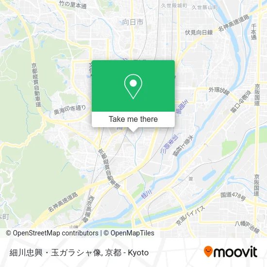 細川忠興・玉ガラシャ像 map