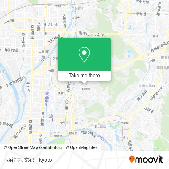 西福寺 map