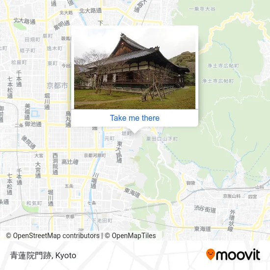 青蓮院門跡 map