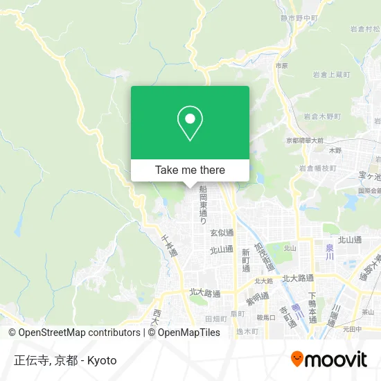 正伝寺 map