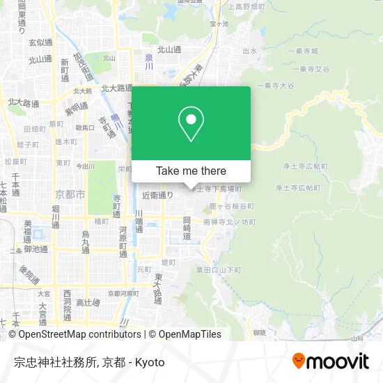 宗忠神社社務所 map